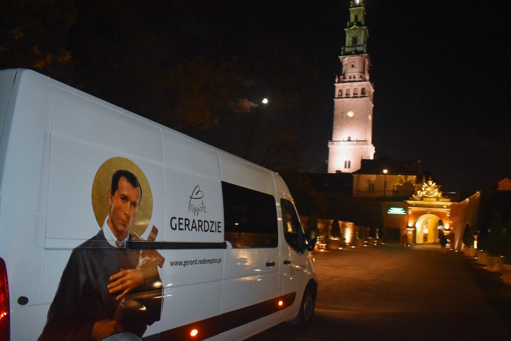 Historyczny i poruszający początek peregrynacji: Święty Gerard Majella na Jasnej Górze dsc 0171