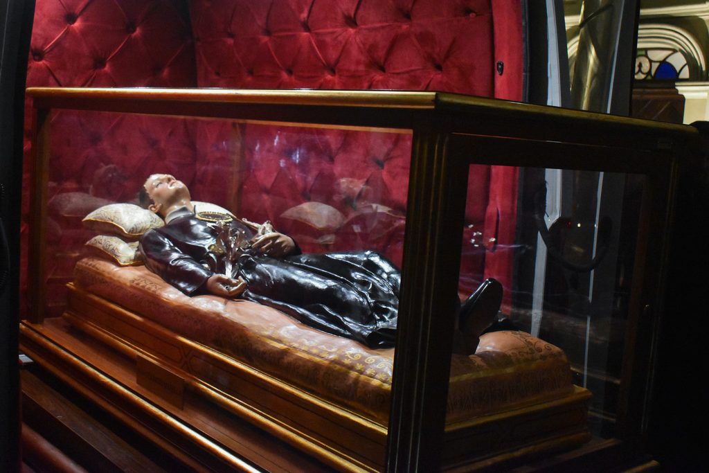 Historyczny i poruszający początek peregrynacji: Święty Gerard Majella na Jasnej Górze dsc 0190