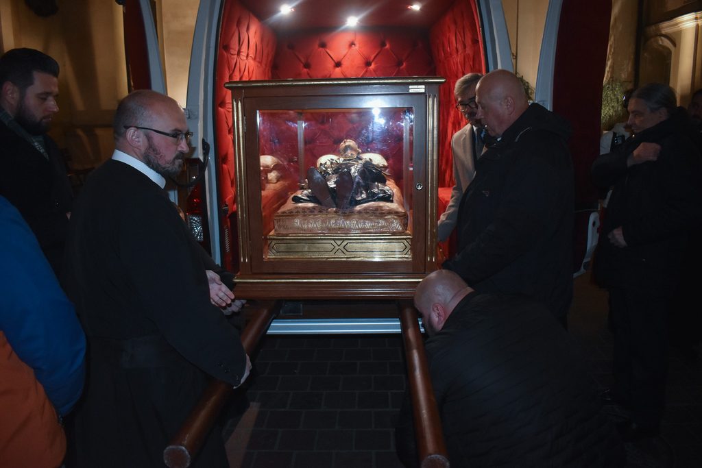 Historyczny i poruszający początek peregrynacji: Święty Gerard Majella na Jasnej Górze dsc 0194