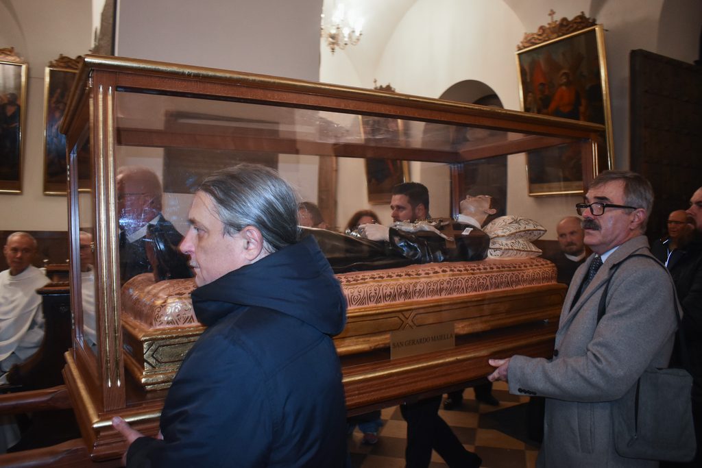 Historyczny i poruszający początek peregrynacji: Święty Gerard Majella na Jasnej Górze dsc 0201