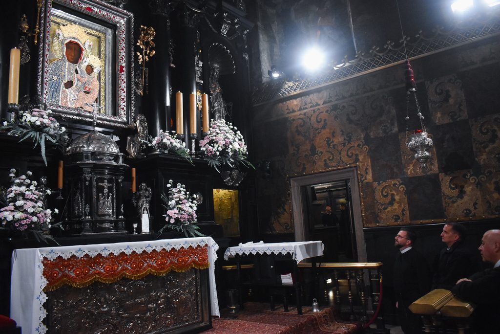 Historyczny i poruszający początek peregrynacji: Święty Gerard Majella na Jasnej Górze dsc 0248