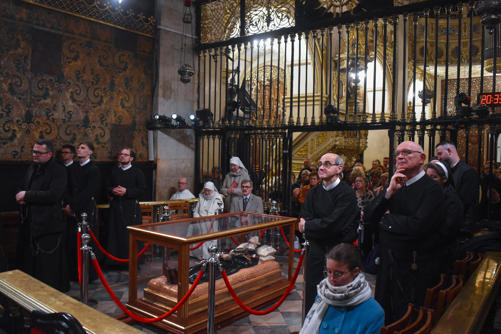 Historyczny i poruszający początek peregrynacji: Święty Gerard Majella na Jasnej Górze dsc 0278